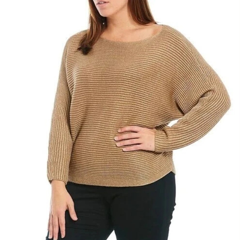 RALPH LAUREN Dolman-Sleeve‎ Boatneck Sweater Size Large